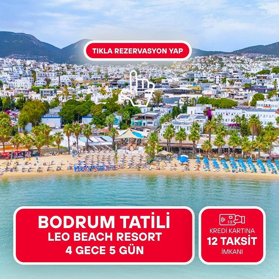 Ladonia Leo Beach Resort +16 Otel  /  4 Gece 5 Gün  / İstanbul Bursa ve İzmir Kalkışlı