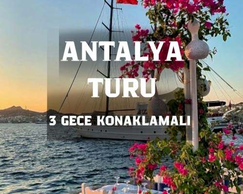 Antalya Tatili Grand Miramor Hotel/ 3 Gece 4 Gün /İstanbul Kalkışlı