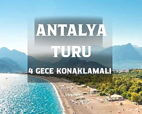 Kurban Bayramı Özel/ Antalya Turu /Mr Crane Hotel / 4 Gece 5 Gün /İstanbul Kalkışlı