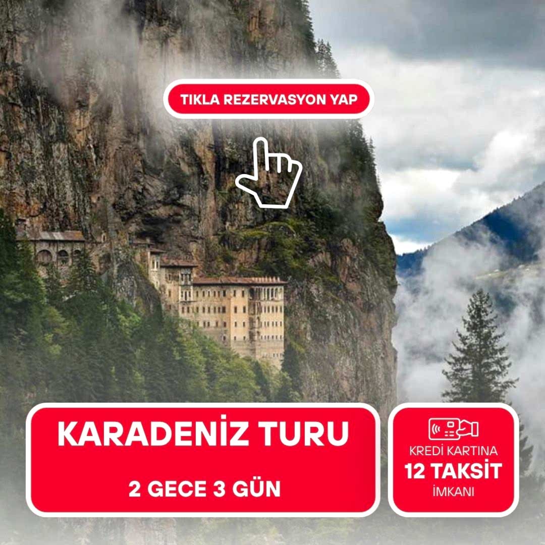 Taşacak Bu  Karadeniz Turu / 2 gece 3 Gün / (2 Gece Otel konaklamalı) / İstanbul Çıkışlı