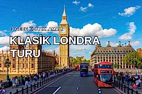 Kış Dönemi Klasik Londra Turu-Antalya Çıkış 3 Gece 4 Gün YT002