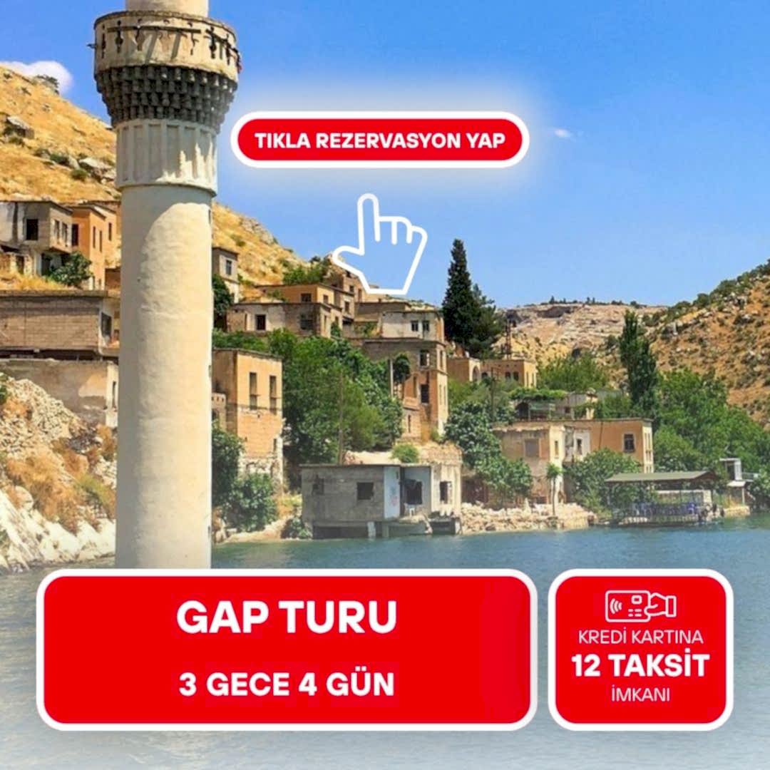 Güneydoğu Anadolu Turu / 4 Gece 5 Gün /  ( 3 Gece Otel Konaklamalı) İstanbul Kalkışlı