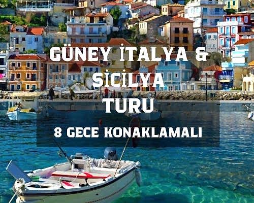 Otobüs İle Güney İtalya ve Sicilya Masalı İzmir Hareketli