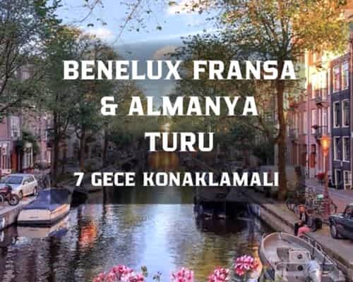 Ankara`dan Direkt Hareket Görkemli Üçlü Benelüx & Fransa & Almanya 7 Gece - SuxExpress ile 25 Mayıs (Kurban Bayramı Özel) AT-1299