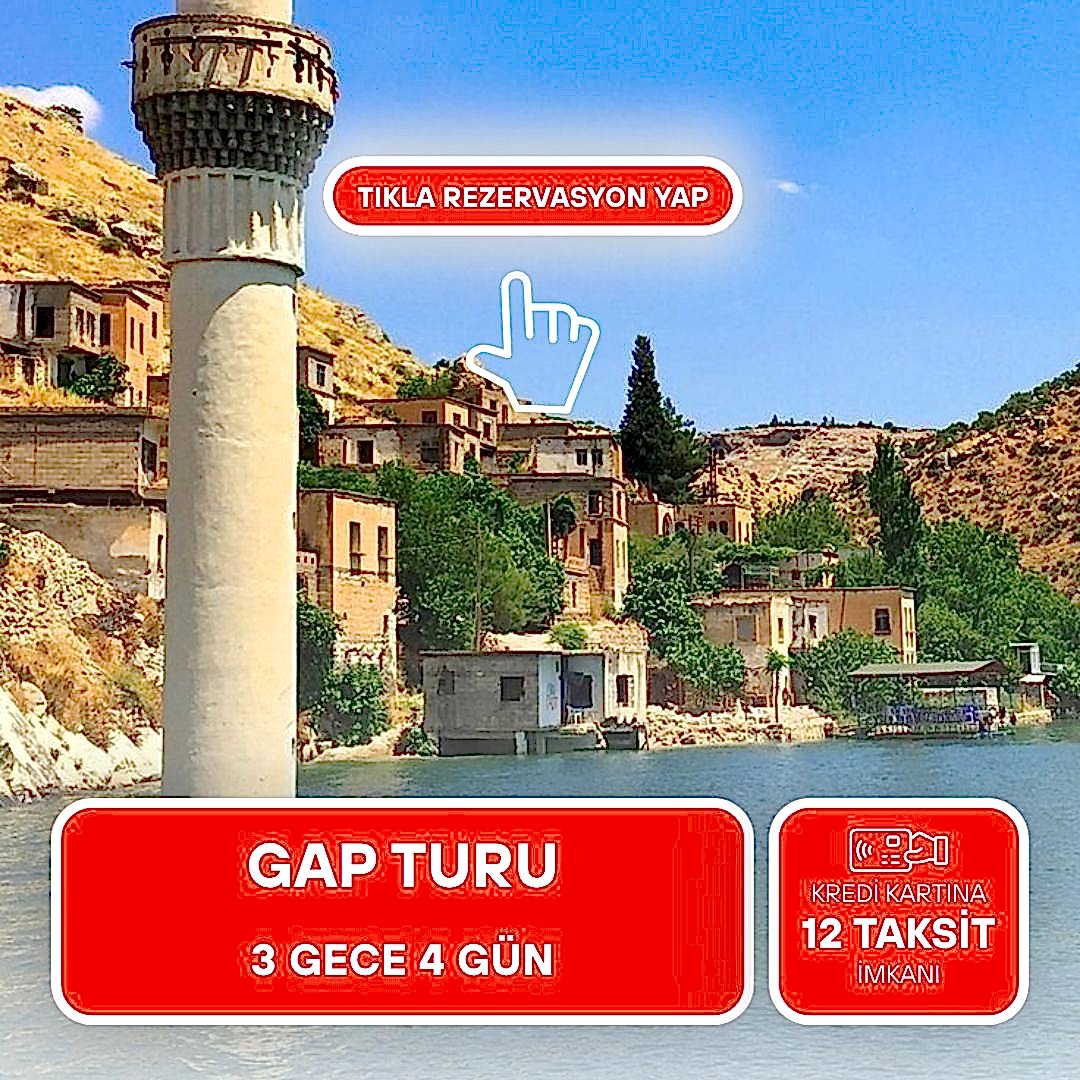 Kurban Bayramı Özel / Güneydoğu Anadolu Turu / 4 Gece 5 Gün / ( 3 Gece Otel Konaklamalı) İstanbul Kalkışlı